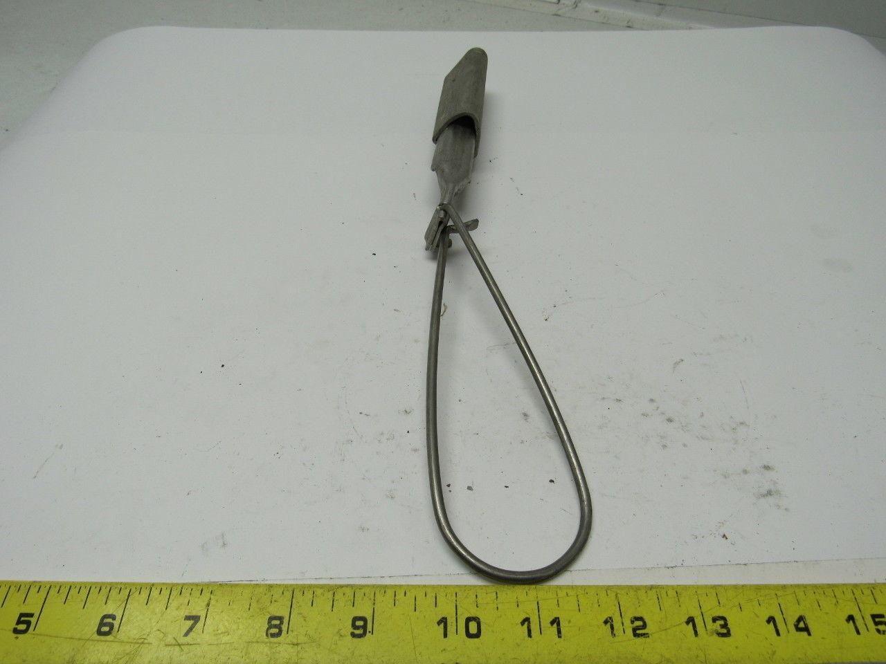 Poreclain Products 1062 Wedge Grip Clamp ACSR 4-1/0  6-1/2" Bail Length Lot of 2