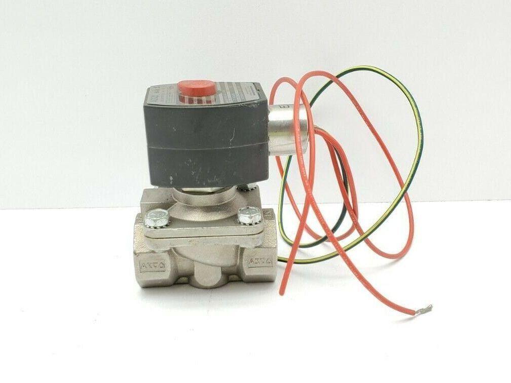 Asco Red Hat HVX139068-004 14436 FAF Solenoid Valve 1/2" 48vdc Gasoline /Diesel