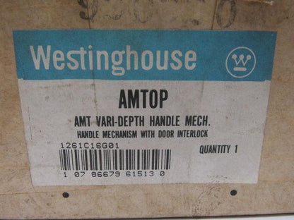Westinghouse AMTOP AMT Vari Depth Handle Mechanism W/ Door Interlock NOS!