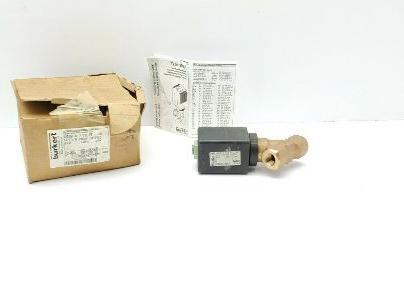 Burkert 00459059 6038 A 7/16 EF 3/8" 24V Solenoid Valve 145 PSI New