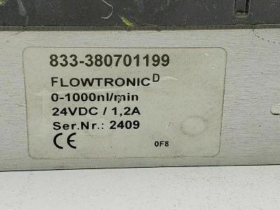 Asco Numatics 833-380701199 Flowtronic Proportional Valve 24 vdc