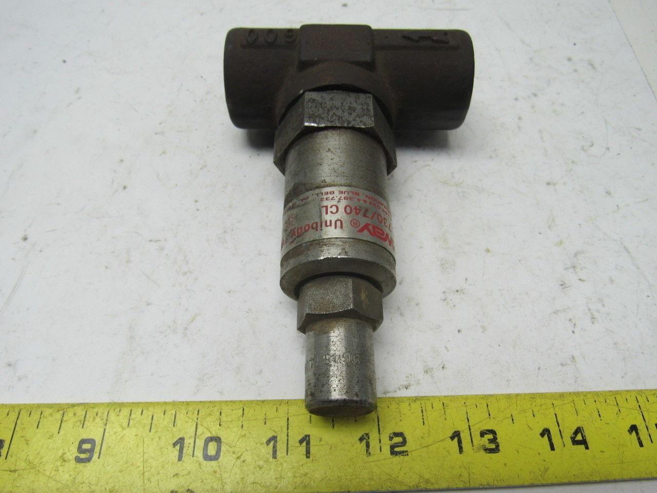 Yarway 730/740CL 3/4" Threaded Unibody Impulse Steam Trap