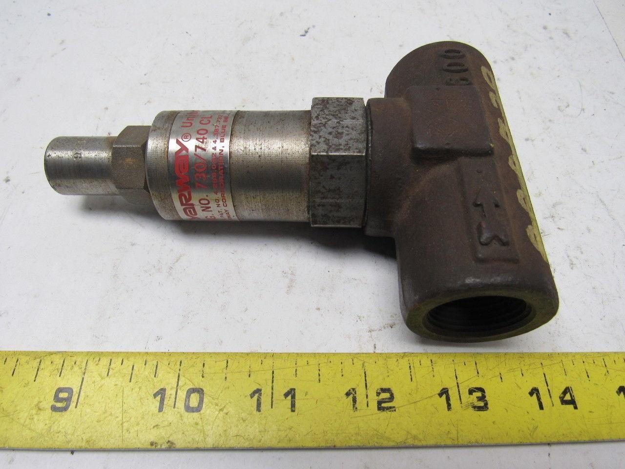 Yarway 730/740CL 3/4" Threaded Unibody Impulse Steam Trap