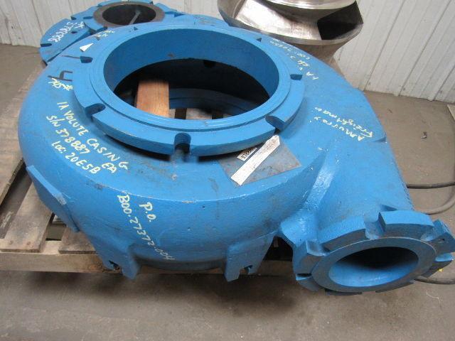 Allis Chalmers 6x8x22 Volute Pump Casing & Stainless Steel Impeller
