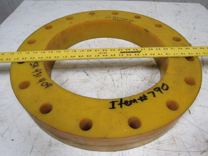 SK431409 16" X 23-1/2" X 3-9/16" Yellow Industrial Pipe Flange Gasket