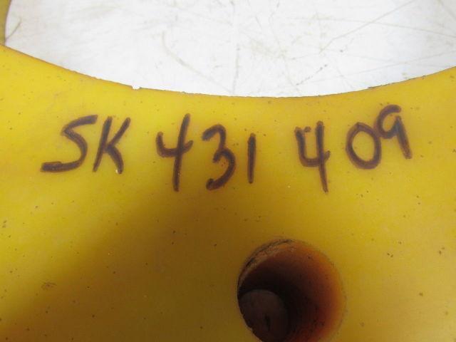 SK431409 16" X 23-1/2" X 3-9/16" Yellow Industrial Pipe Flange Gasket