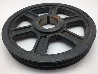 Martin 2B 136 TB 2517 Sheave Pulley 2 Groove Taper Lock Bushing