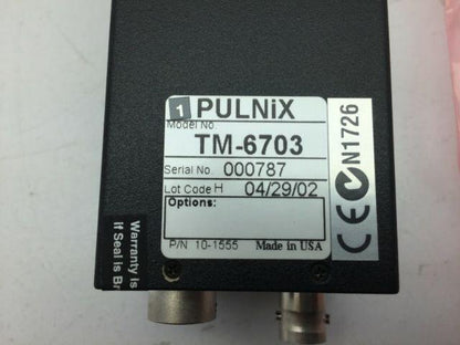 Pulnix TM-6703 Prgressive Scan Video Camera NIB
