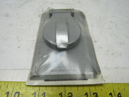 BFW FC-71V Single Receptacle/Switch Cover Plate Grey Lot of 5
