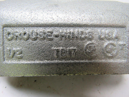 Crouse Hinds Co TB17 1/2" Outlet Body New Lot of 2