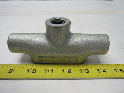 Crouse Hinds Co TB17 1/2" Outlet Body New Lot of 2