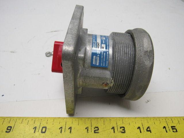 Crouse Hinds AR347  Arktite Body Grounded Connector Plug 30A 600 V Lot of 2