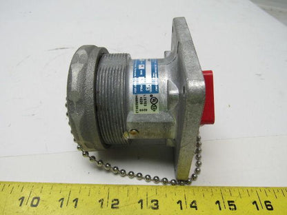 Crouse Hinds AR347  Arktite Body Grounded Connector Plug 30A 600 V Lot of 2