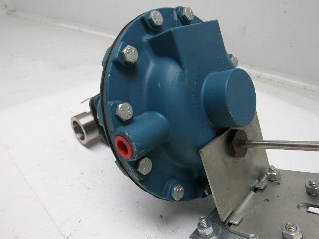 Dia-Flo .75-2474-R2-34-3112 3/4" Weir Diaphragm Valve Alloy 20 Socket Weld