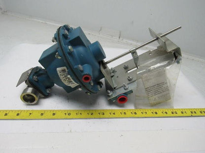 Dia-Flo .75-2474-R2-34-3112 3/4" Weir Diaphragm Valve Alloy 20 Socket Weld