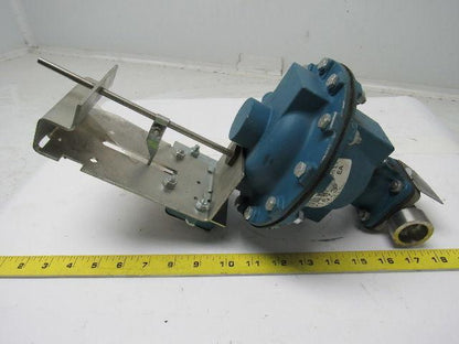 Dia-Flo .75-2474-R2-34-3112 3/4" Weir Diaphragm Valve Alloy 20 Socket Weld