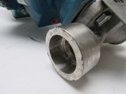 Dia-Flo .75-2474-R2-34-3112 3/4" Weir Diaphragm Valve Alloy 20 Socket Weld