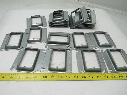 Steel Outlet Box Cover 1-15/16"x3-1/8" Opening Lot of 20