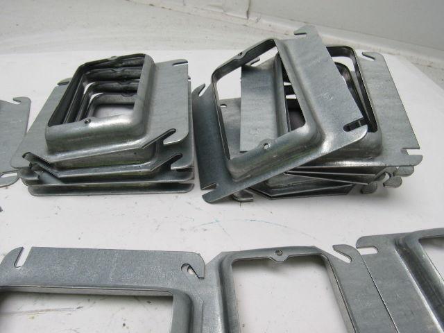 Steel Outlet Box Cover 1-15/16"x3-1/8" Opening Lot of 20