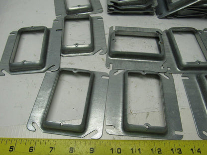 Steel Outlet Box Cover 1-15/16"x3-1/8" Opening Lot of 20
