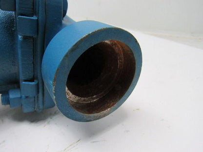 Dia-Flo 015-2472-903-00M 1-1/2" Weir Diaphragm Valve Cast Steel Socket Weld