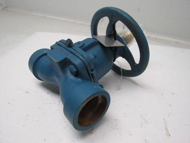 Dia-Flo 015-2472-903-00M 1-1/2" Weir Diaphragm Valve Cast Steel Socket Weld