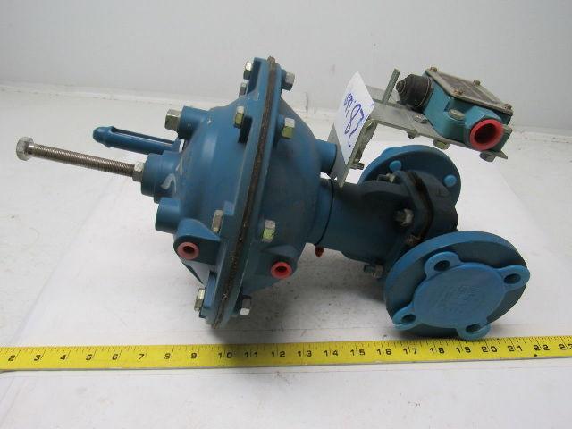 Dia-Flo 015-2538-03325-00M 1-1/2" Weir Diaphragm Valve Polypropylene Lined