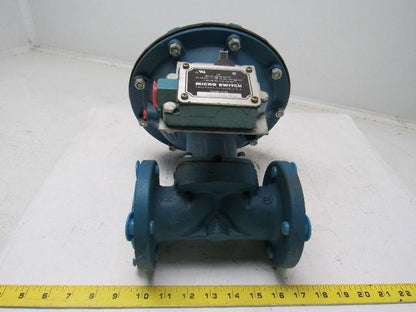 Dia-Flo 015-2538-03325-00M 1-1/2" Weir Diaphragm Valve Polypropylene Lined