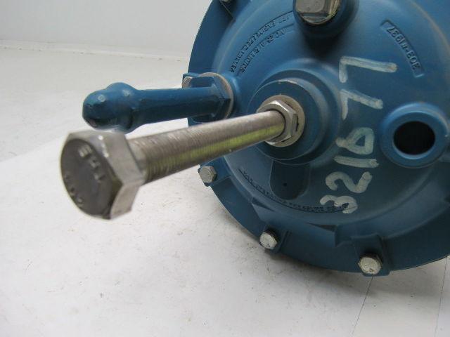Dia-Flo 015-2538-03325-00M 1-1/2" Weir Diaphragm Valve Polypropylene Lined