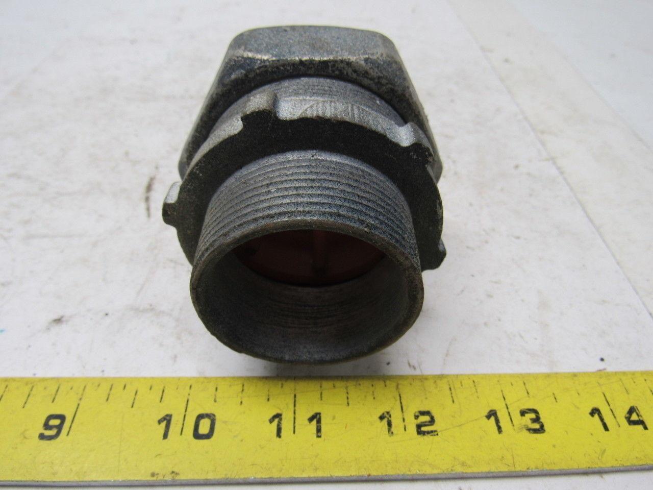 EFCOR HUBBEL 1187 1-1/2" Liquidtight Conduit Connector Lot/6