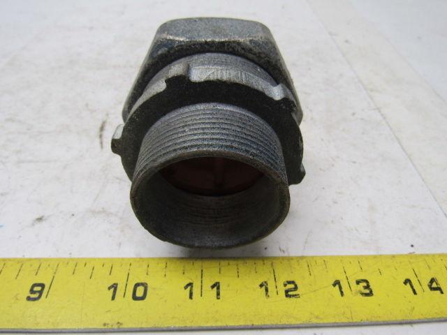 EFCOR HUBBEL 1187 1-1/2" Liquidtight Conduit Connector Lot/6