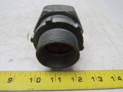 EFCOR HUBBEL 1187 1-1/2" Liquidtight Conduit Connector Lot/6