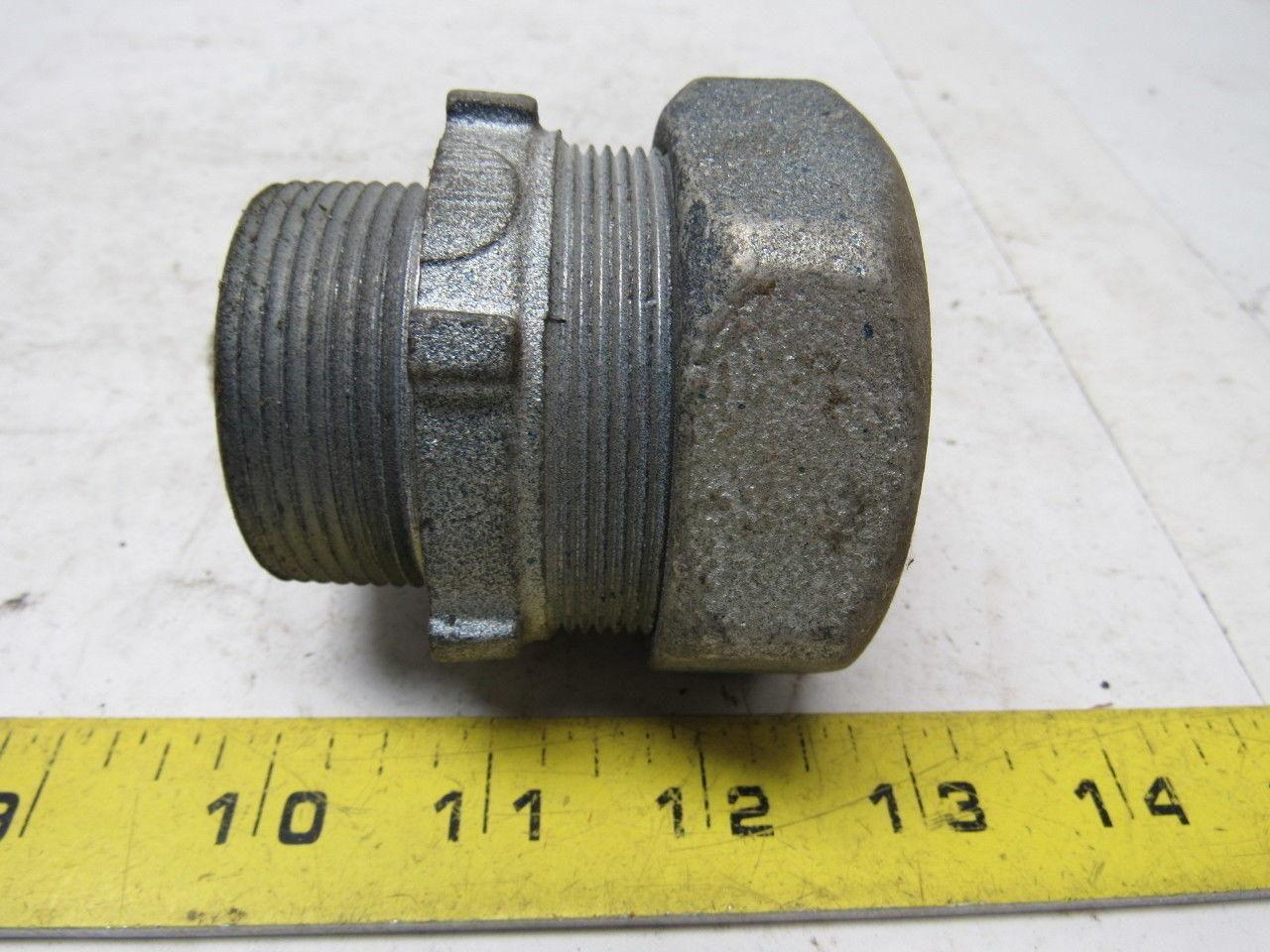 EFCOR HUBBEL 1187 1-1/2" Liquidtight Conduit Connector Lot/6