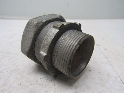 EFCOR HUBBEL 1187 1-1/2" Liquidtight Conduit Connector Lot/6