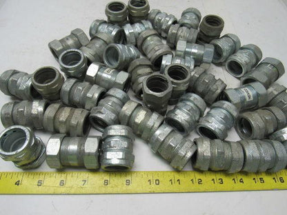Gedney & Others 1" Conduit Compression Connector Lot/41 Mixed Manufactures
