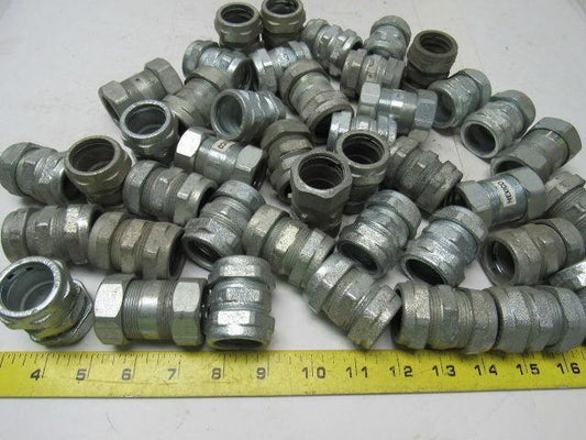 Gedney & Others 1" Conduit Compression Connector Lot/41 Mixed Manufactures
