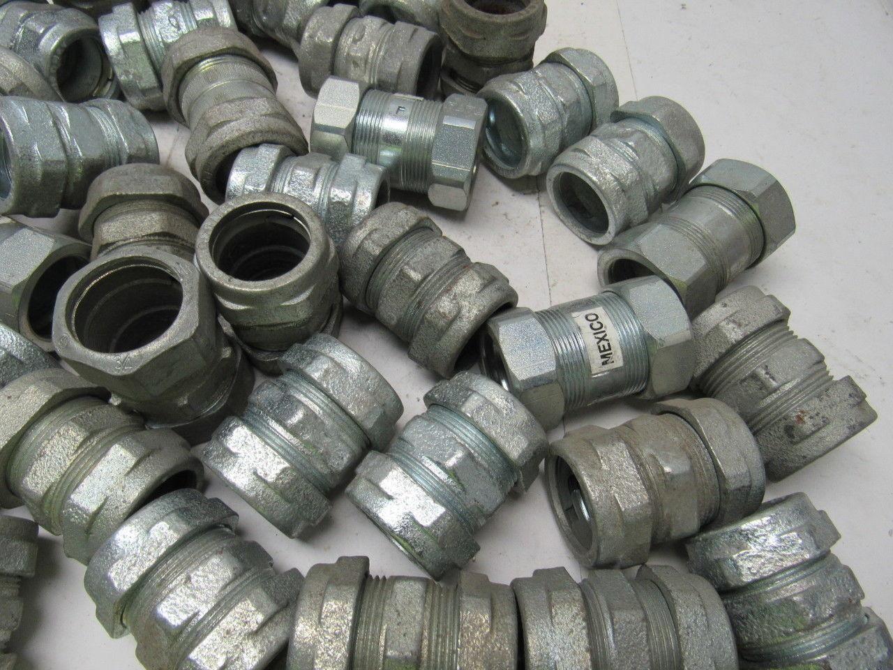 Gedney & Others 1" Conduit Compression Connector Lot/41 Mixed Manufactures