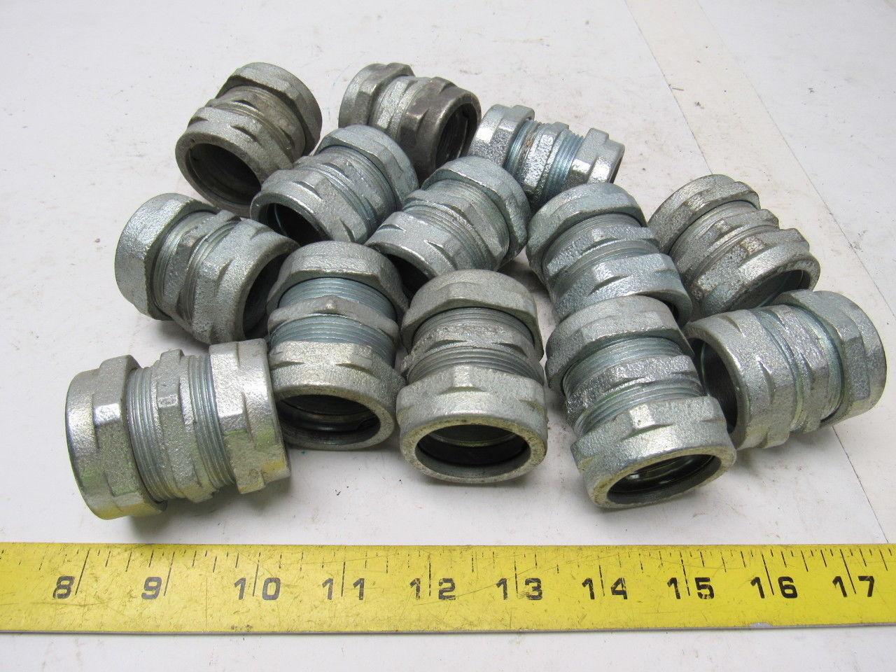 Gedney 1-1/4" Conduit Compression Connector Lot/13