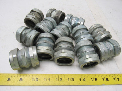 Gedney 1-1/4" Conduit Compression Connector Lot/13