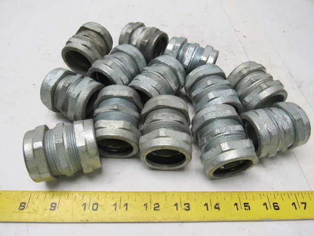 Gedney 1-1/4" Conduit Compression Connector Lot/13
