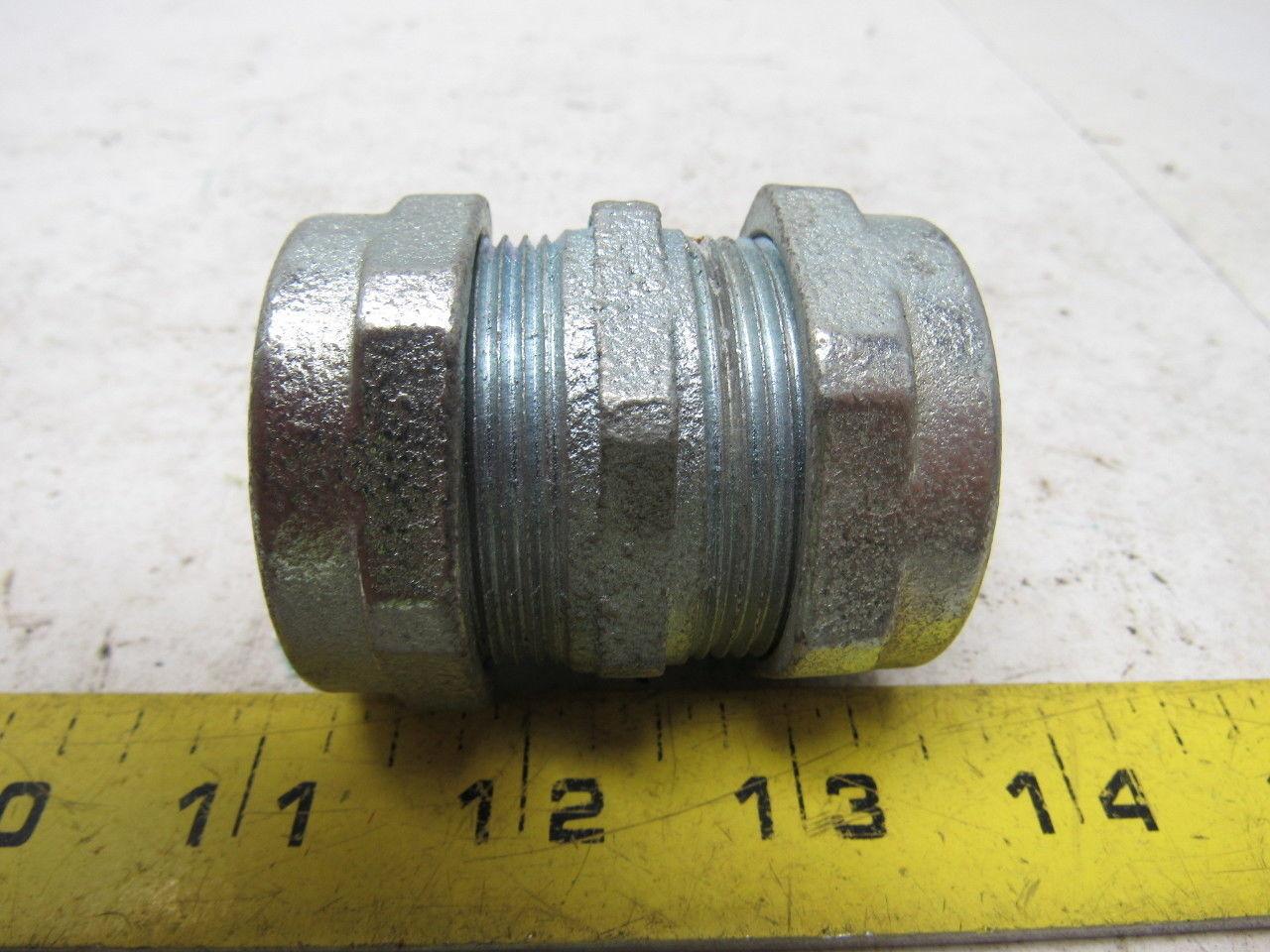 Gedney 1-1/4" Conduit Compression Connector Lot/13