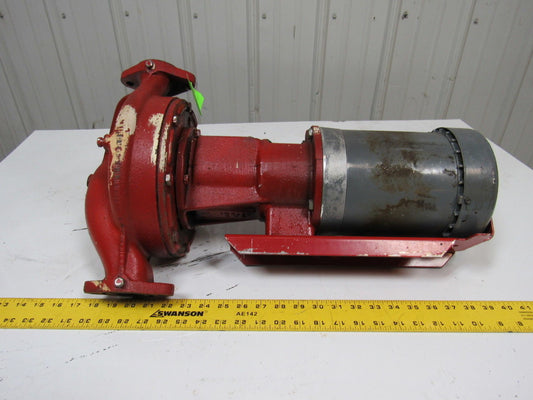 Bell & Bossett Series 60 A58 Size 17T In-Line Centrifugal Pump With 1/2 HP Motor