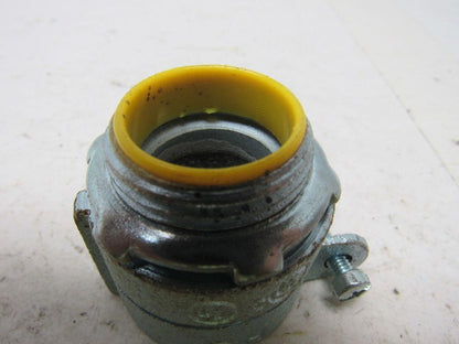 Crouse Hinds Co 1" Conduit Hub Compression Connector W/Strain Relief Lot/20