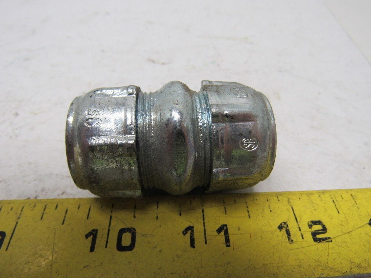 Various 3/4" Conduit Connectors Mixed Lot 13 Pc New