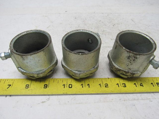 O-Z/Gedney 28-125 1-1/4" Conduit Hub Zinc Plated Cast Malleable Iron Rigid/Imc
