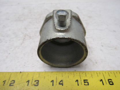 O-Z/Gedney 28-125 1-1/4" Conduit Hub Zinc Plated Cast Malleable Iron Rigid/Imc