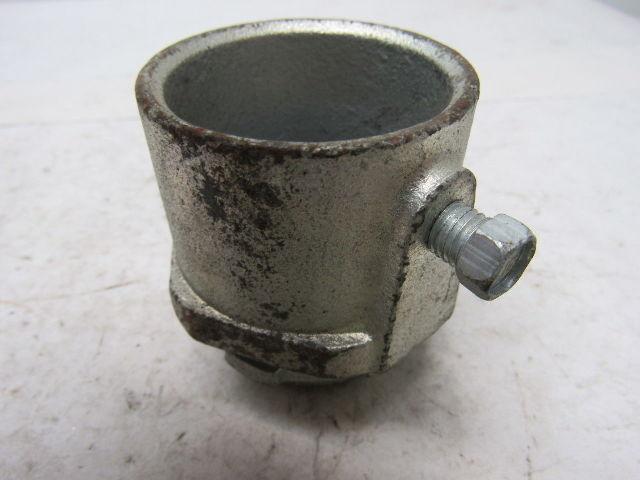 O-Z/Gedney 28-125 1-1/4" Conduit Hub Zinc Plated Cast Malleable Iron Rigid/Imc