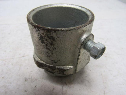 O-Z/Gedney 28-125 1-1/4" Conduit Hub Zinc Plated Cast Malleable Iron Rigid/Imc
