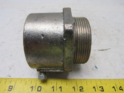 2" Conduit Hub Zinc Plated Cast Malleable Iron Rigid/Imc No Nut