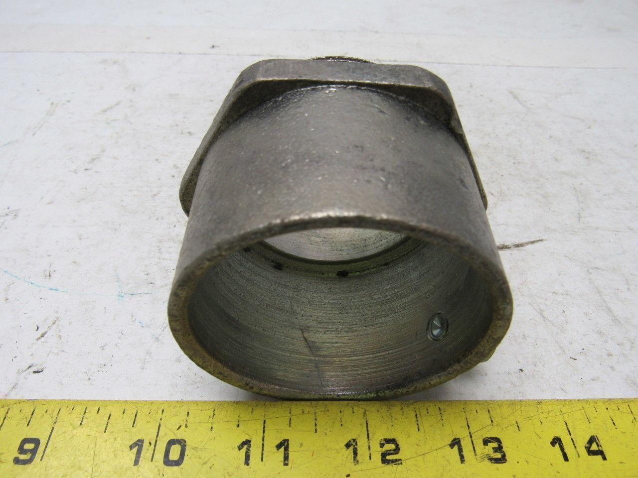 2" Conduit Hub Zinc Plated Cast Malleable Iron Rigid/Imc No Nut